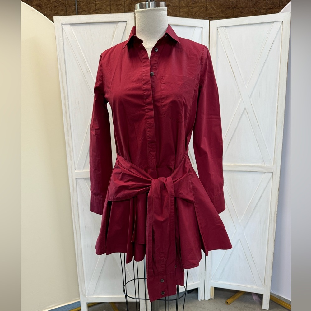 Casual short shirt-dress